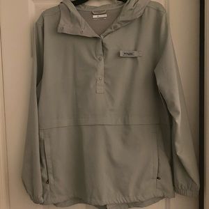 Light gray Columbia lightweight Jacket